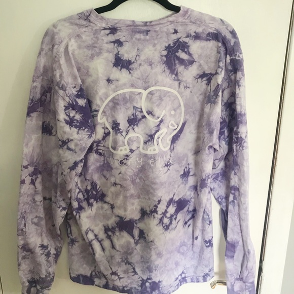 CUTE Ivory Ella tie-dye longsleeve🐘✨ - Picture 2 of 4